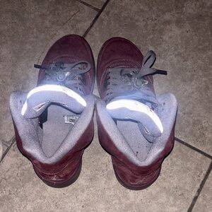 Jordan Kids Sneakers in Burgundy and Gray